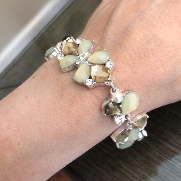 Napier Rhinestone & Gem Bracelet - Picture 11 of 13